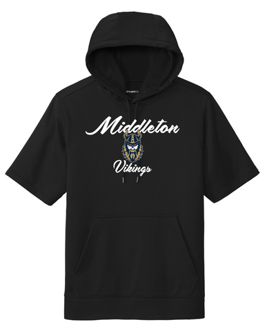Middleton Vikings Hooded Warm Up Shirt