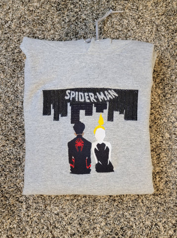 Miles and Gwen Prototype Embroidered Hoodie Size M