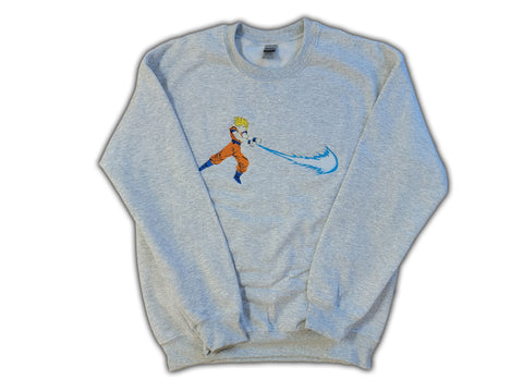 Kakarot Kamehameha Embroidered Sweater