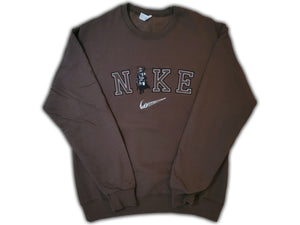 Mando Varsity Swoosh Embroidered Sweater