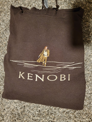 Kenobi Embroidered Hoodie Size XXL