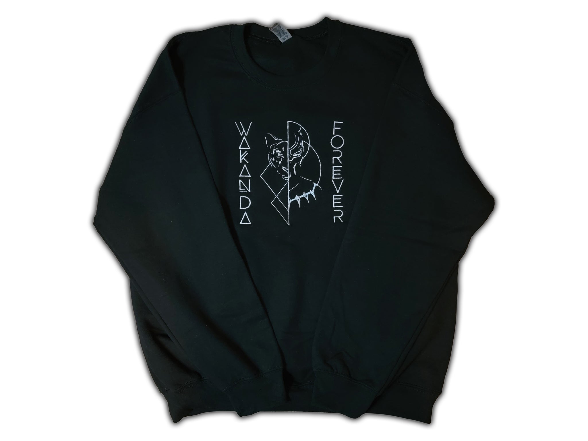 Wakanda Forever Embroidered Sweater